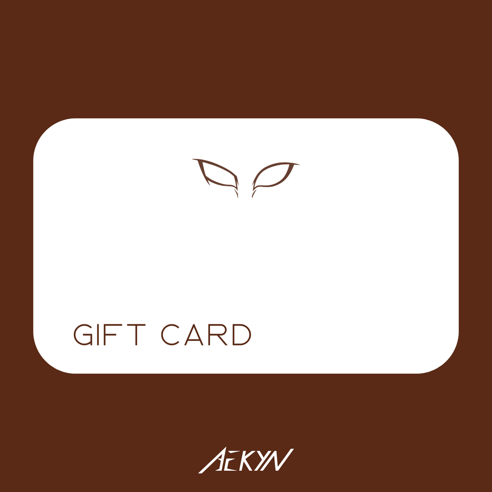 
                      
                        AEKYN gift card for sustainable, premium, and ethical sportswear and activewear, offering the freedom to choose symbiotic clothing crafted from biosourced and eco-friendly materials.
                      
                    